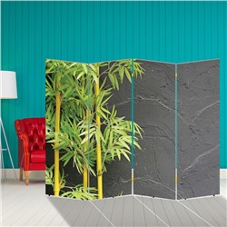 Ширма "Бамбук. Декор 6" 200 × 160 см, двухсторонняя